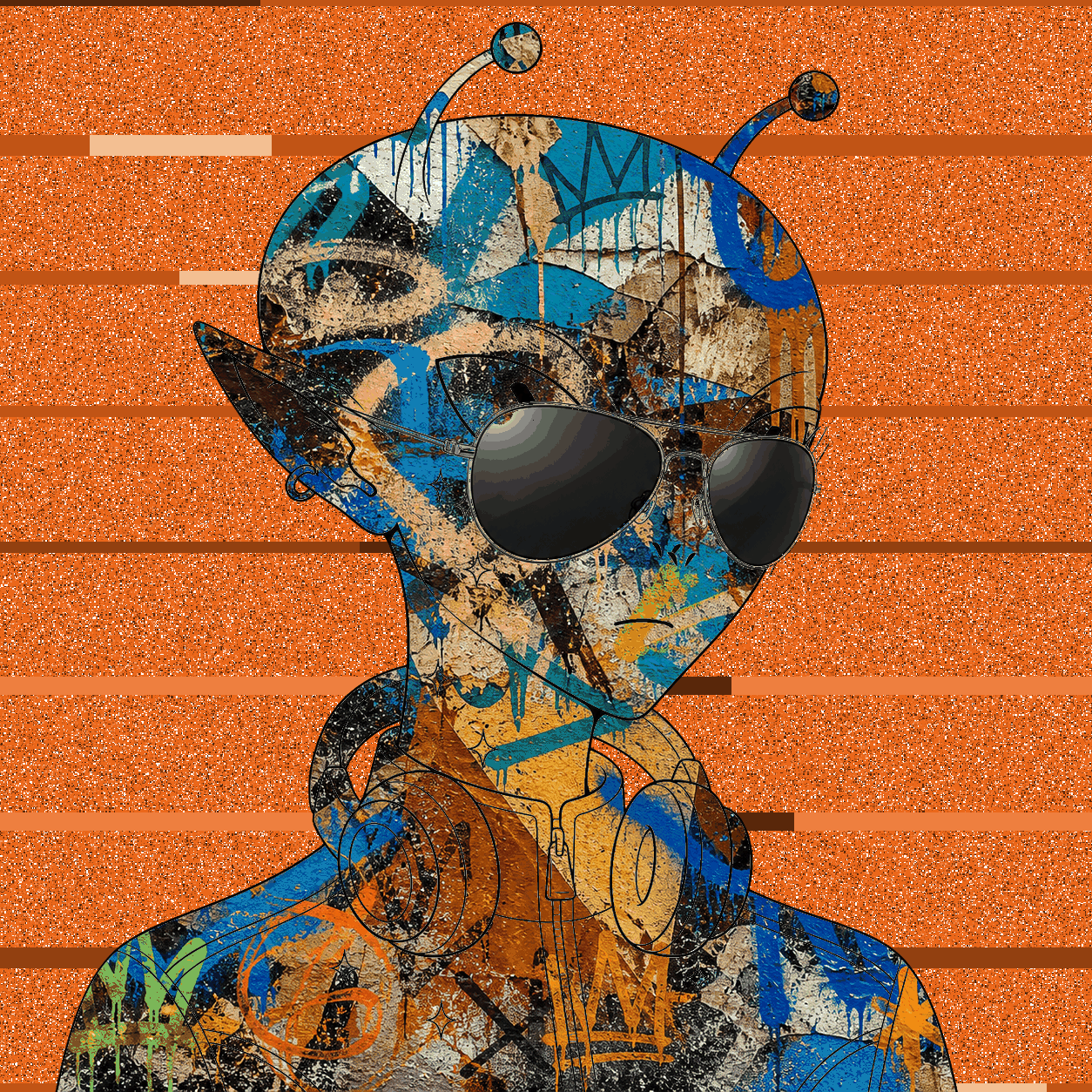 ROBALIENS #0002 animated NFT