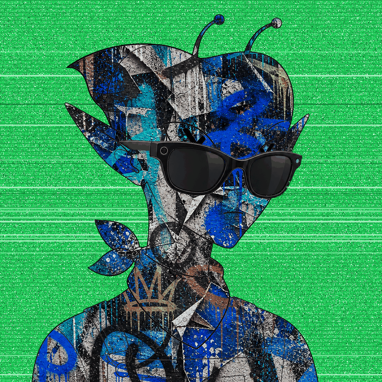 ROBALIENS #0264 animated NFT
